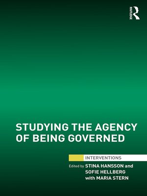 cover image of Studying the Agency of Being Governed